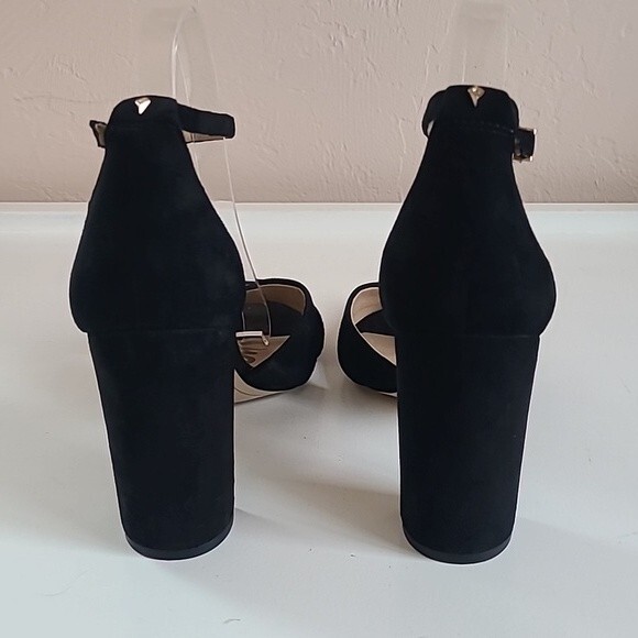 Sam Edelman Yancy Block-Heel Suede Sandals Size 9M - Picture 5 of 15
